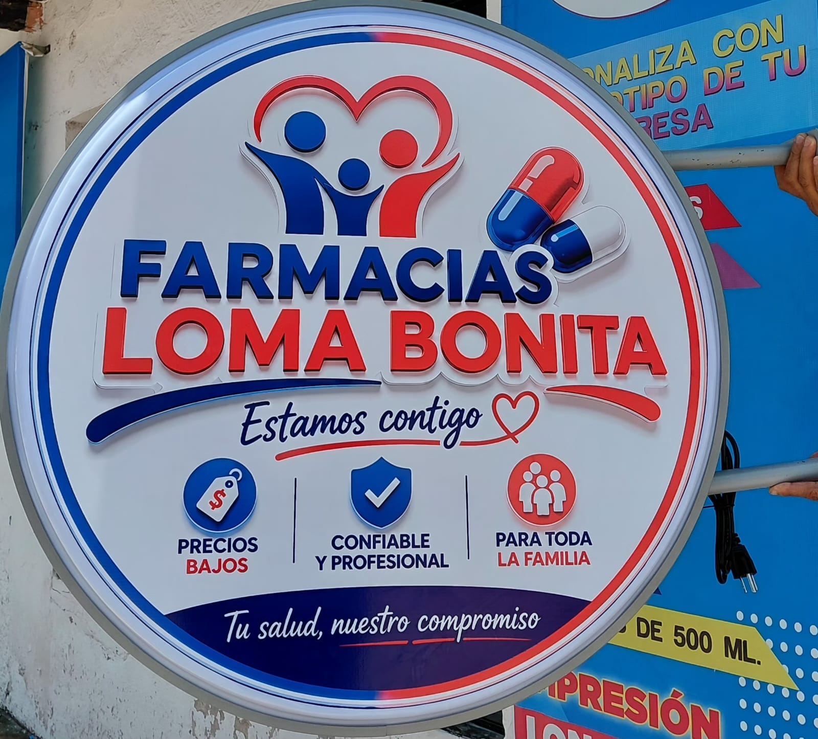 Cajas de luz publicitarias